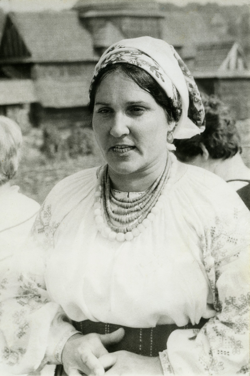 Лідія Орел на музейному святі, 1982 Лідія Орел на музейному святі, 1980-і рр.