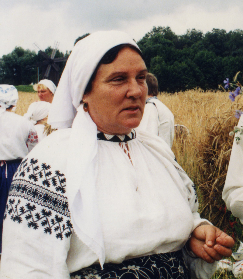 Лідія Орел на музейному святі, 1980-і рр. Лідія Орел на музейному святі, 1980-і рр.